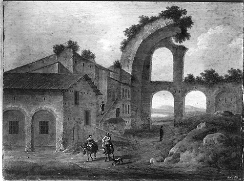 Basilika in Rom, 1654, Barend le Petit