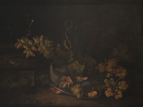 Obst- und Gemüsestillleben, 1701, Maximilian Pfeiler