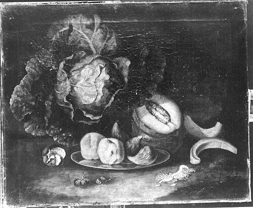 Obst- und Gemüsestillleben, 1701, Maximilian Pfeiler
