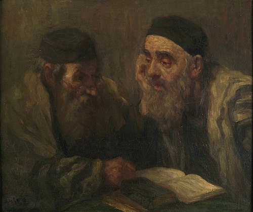 talmoedstudie, 1913, Maurits de Groot