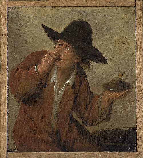 The five senses: smell, 1685, Jan Molenaer (II)