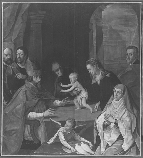 Die Darstellung Christi im Tempel, 1572, Engelhard de Pee