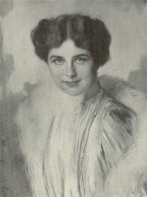 Portrait of Geraldine Farrar, , Artúr Lajos Halmi