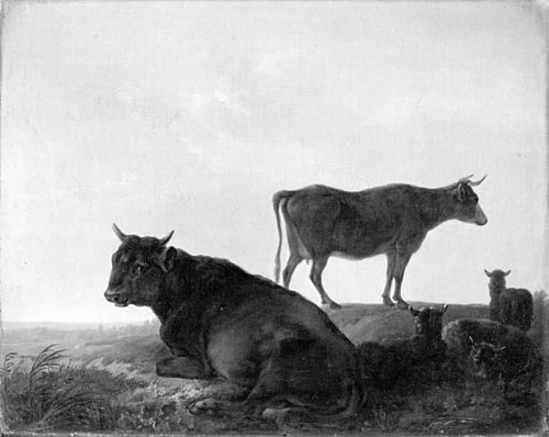 Et kvægstykke, 1824, Christian David Gebauer