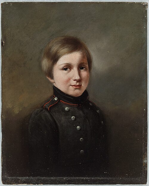 Portrait of a Boy, 1842, Walter Libbey