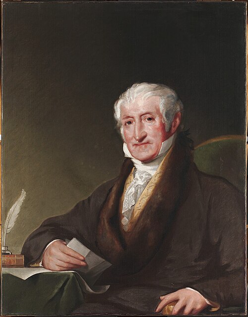 Ward Nicholas Boylston (1749-1828), 1825, Gilbert Stuart