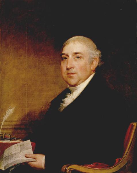 Augustine Hicks Lawrence (1769-1828), 1813, Gilbert Stuart