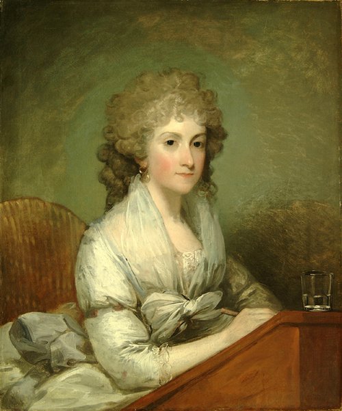 Portrait of a Lady, 1800, Gilbert Stuart