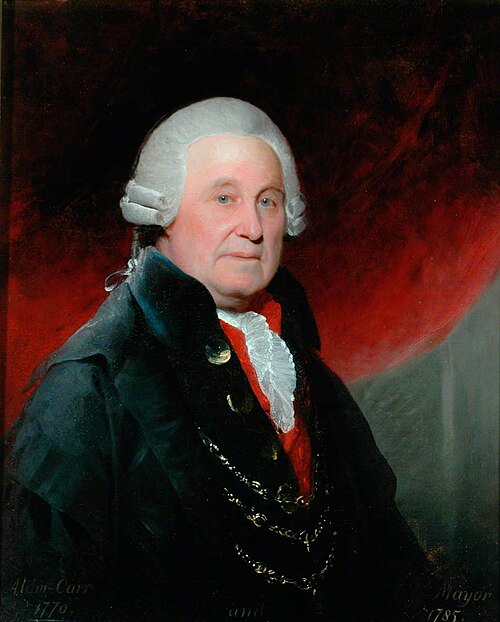 Alderman Carr, Lord Mayor, 1785, Gilbert Stuart