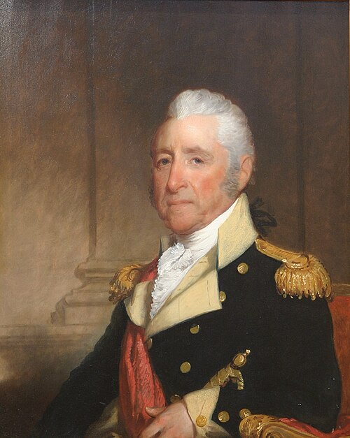 Portrait of Govenor John Brooks, 1820, Gilbert Stuart