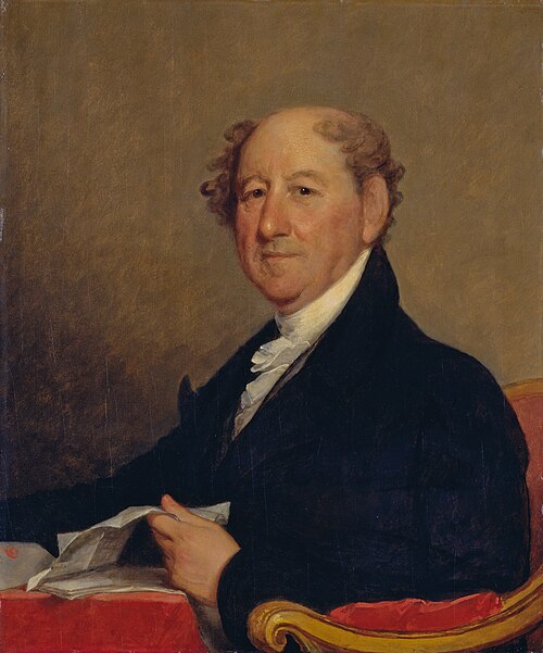 Portrait of Rufus King, 1819, Gilbert Stuart