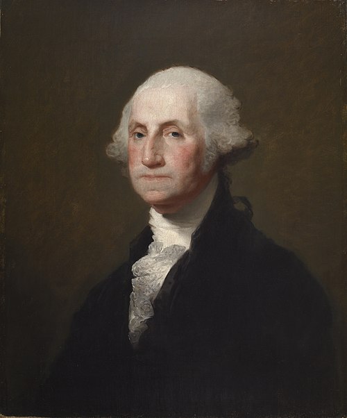 Portrait of George Washington, 1825, Gilbert Stuart