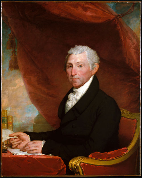 James Monroe, 1820, Gilbert Stuart