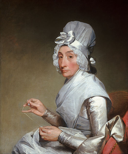 Catherine Brass Yates (Mrs. Richard Yates), 1793, Gilbert Stuart