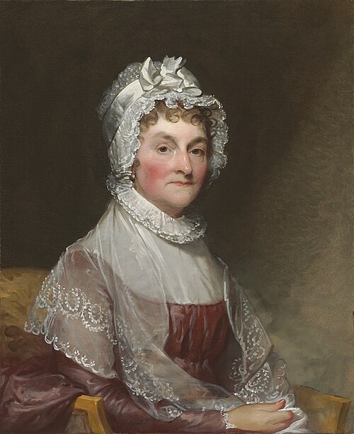 Abigail Smith Adams (Mrs. John Adams), 1807, Gilbert Stuart