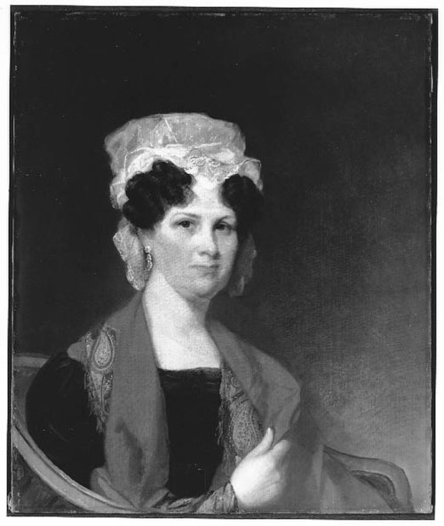 Mrs. Robert Waterston (Hephzibah Lord), 1824, Gilbert Stuart
