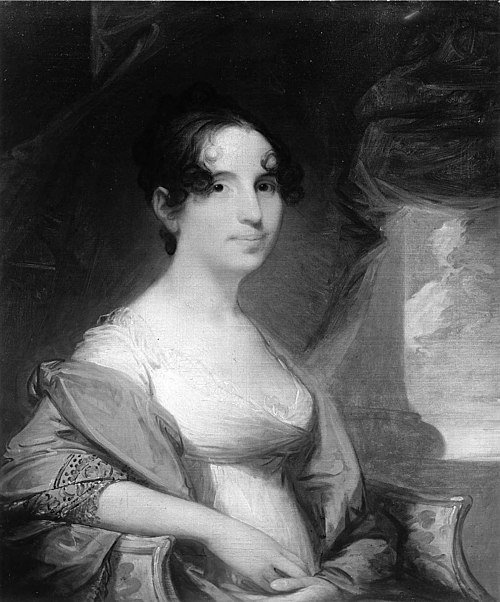 Mrs. John Gore (Mary Babcock), 1815, Gilbert Stuart