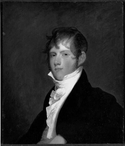 Robert Gilmor, 1826, Gilbert Stuart