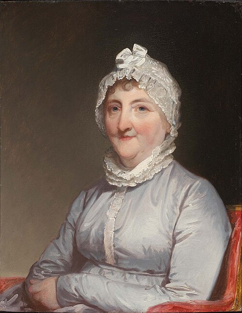 Mrs. Paul Revere (Rachel Walker), 1813, Gilbert Stuart