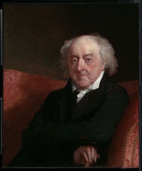 John Adams, 1823, Gilbert Stuart