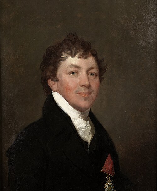 Admiral Sir Henry Lorraine Baker, 1817, Gilbert Stuart