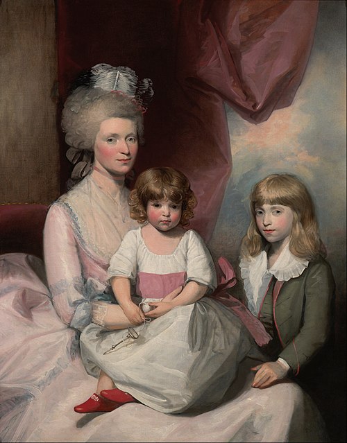 Portrait of a Family, 1788, Gilbert Stuart