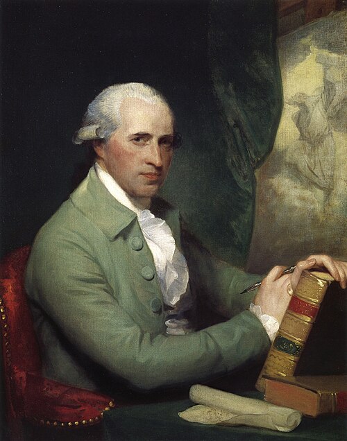 Benjamin West, 1785, Gilbert Stuart