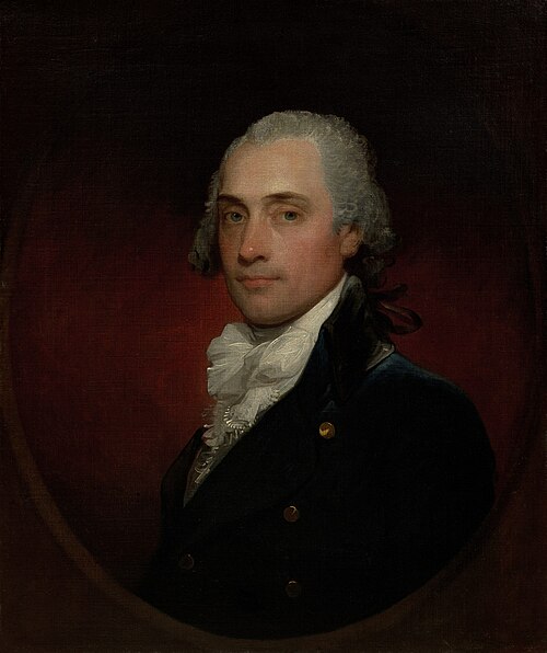 Portrait of John Vaughan (1756–1841), , Gilbert Stuart