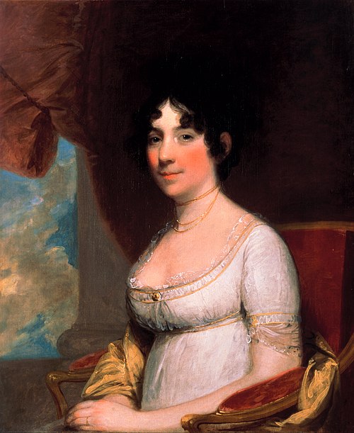 Dolley Payne Madison, 1804, Gilbert Stuart