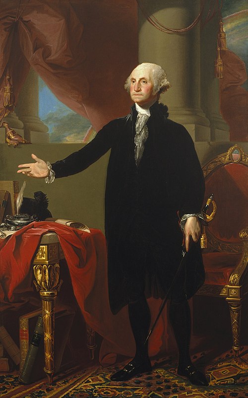 George Washington, 1796, Gilbert Stuart