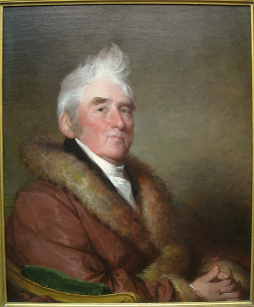 Portrait of Russell Sturgis, 1822, Gilbert Stuart