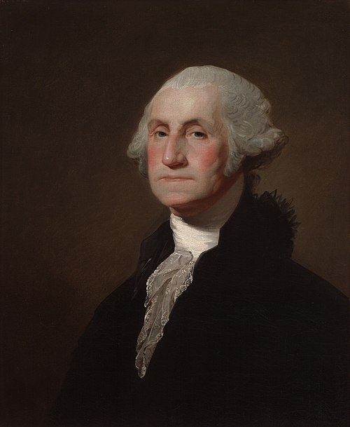 George Washington (1732-1799), LL.D. 1781, 1800, Gilbert Stuart