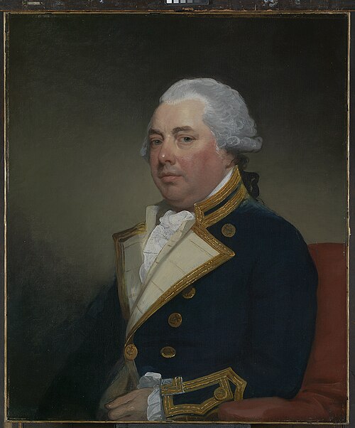 Captain Sir William Abdy, Bt, circa 1732-1803, 1780, Gilbert Stuart