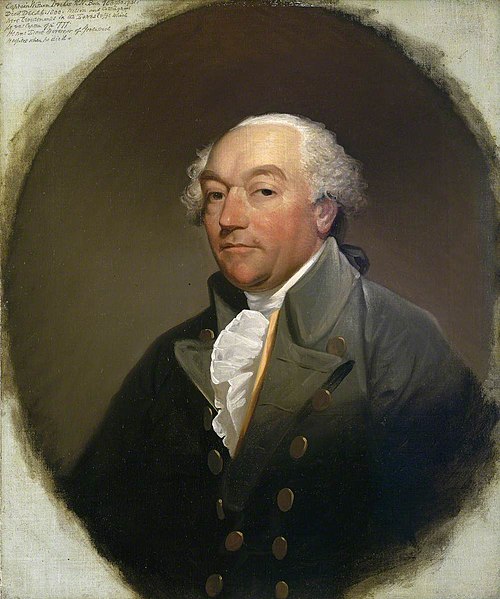 Captain William Locker, 1731-1800, 1785, Gilbert Stuart