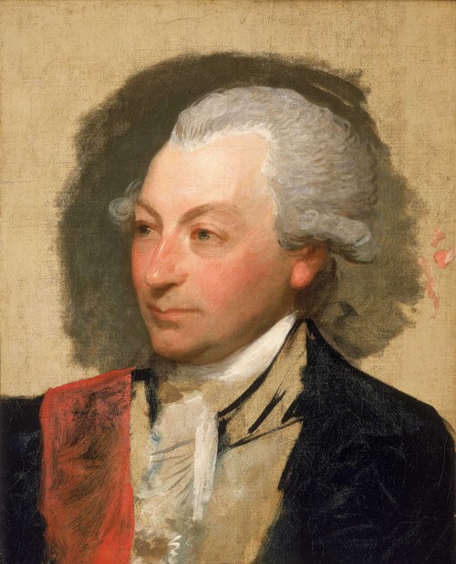 Captain Sir John Jervis, 1735-1823, 1782, Gilbert Stuart
