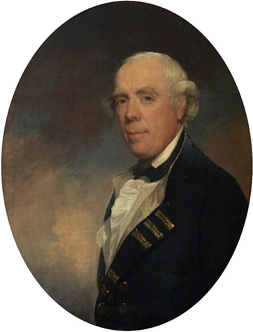 The Hon. Samuel Barrington (1729-1800), 1786, Gilbert Stuart