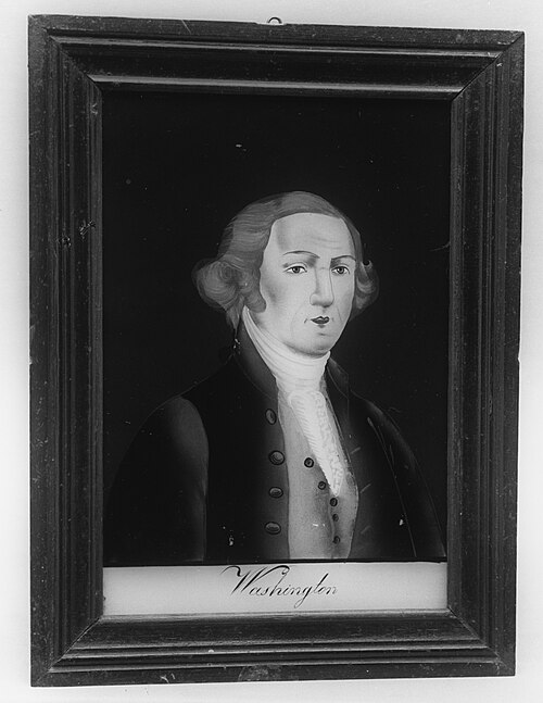 Plaque of George Washington, 1803, Gilbert Stuart