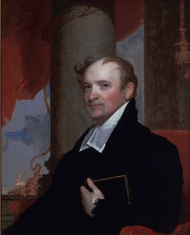 Portrait of Reverend John Thornton Kirkland, 1816, Gilbert Stuart