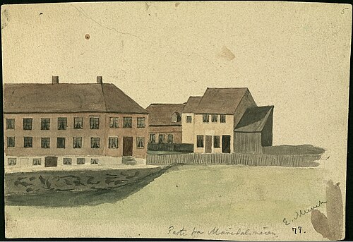 Fra Maridalsveien, 1877, Edvard Munch
