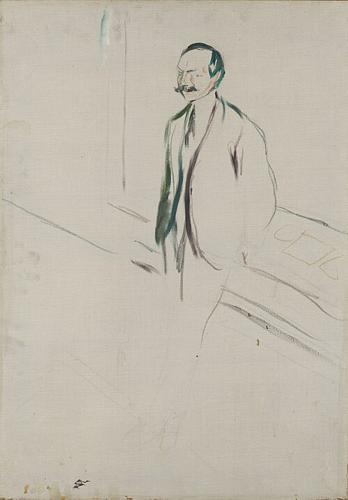 Wilhelm Wartmann, 1920, Edvard Munch