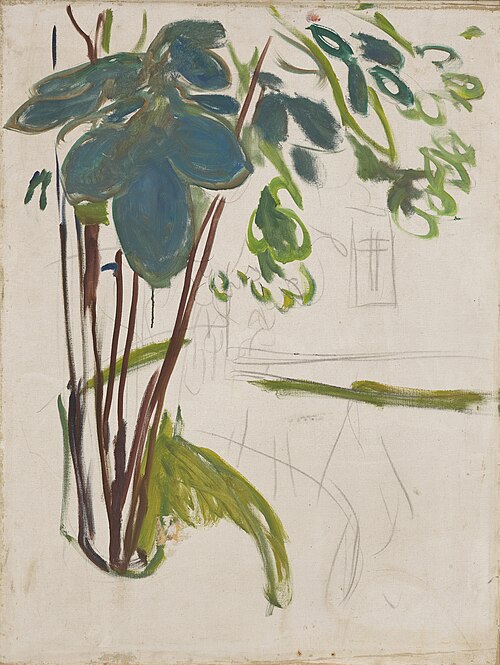 Bush, 1935, Edvard Munch