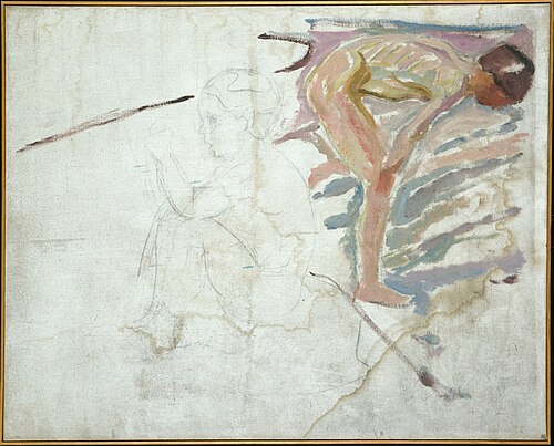 Alma Mater: Fragment, 1910, Edvard Munch