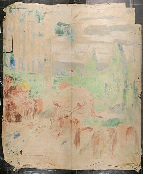 Alma Mater: Right Side, 1910, Edvard Munch