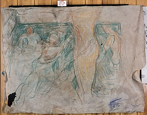 Bath, 1907, Edvard Munch