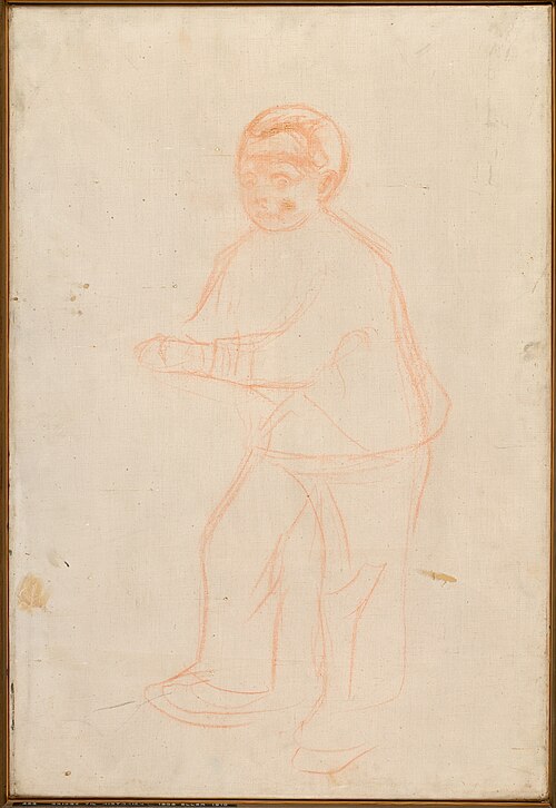 History: Figure Study, 1910, Edvard Munch