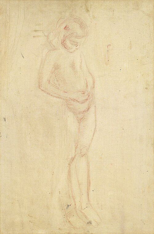 Naked Small Girl, 1910, Edvard Munch