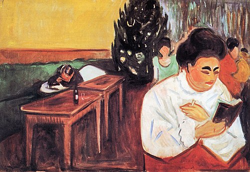 Noël au bordel, 1904, Edvard Munch