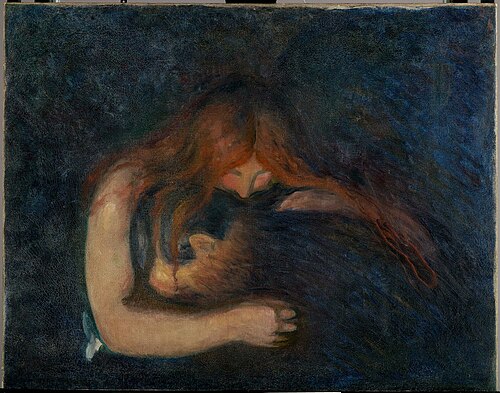 L'Amour et la Douleur, 1893, Edvard Munch