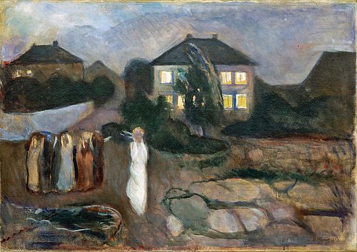 La Tempête, 1893, Edvard Munch