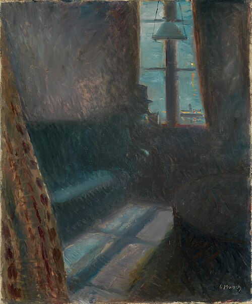 Nuit à Saint-Cloud, 1890, Edvard Munch